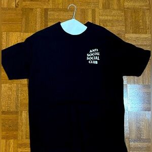 Anti Social Social Club Iconic Black T-Shirt